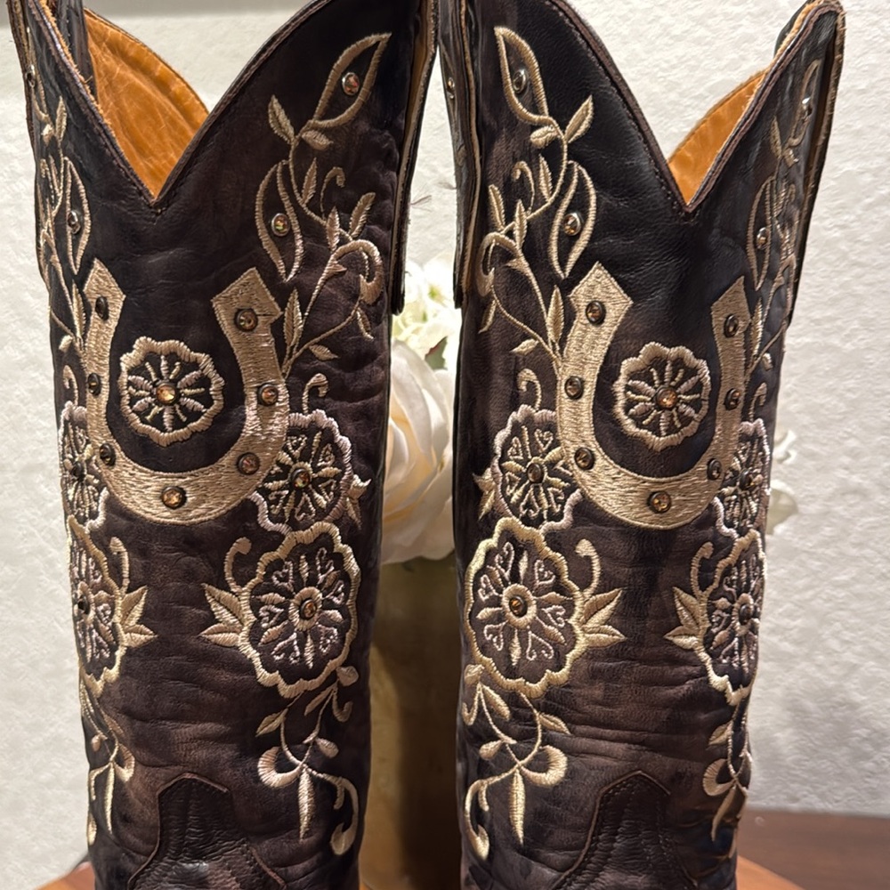 Old Gringo Lucky 13” Western Boots Womens Size 7B - Picture 12 of 16
